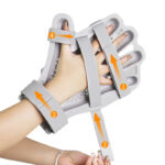 Hand Wrist Orthosis,Separate Finger Splint with arm brace, FingerboardTraining Stroke Device Therapy for Both Finger Fractures, Wounds, Hemiplegia(JD002H)