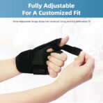 Wrist Brace Thumb Stabilizer for Men and Women,Carpal Tunnel Wrist Guard,Thumb Splint for Left and Right Hands(JD201W) - Image 7