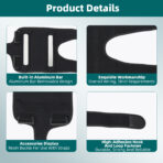 Tennis Elbow Brace Women Men,Elbow Sleeve Brace for Tendonitis,  Neoprene Compression Wrap, Golfer's Elbow, Bursitis, Sprains, Cubital Tunnel Syndrome(JD002E) - Image 5