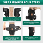 Knee Support Brace with Side Stabilizer for Women,Men Knee Wrap Compression for ACL, Meniscus Tear,Pain Relief（JD102KN） - Image 7