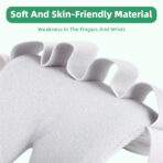 Stroke Resting Hand Splint,Right&Left Resting Hand Splint with Finger Separator,Night Splint Wrist Finger Brace for Carpel Tunnel Pain,Sprain Fracture,Tendonitis(JD003H) - Image 3