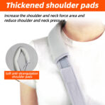 Elbow Brace with L-Shaped Aluminum Stabilizers,Men Women Adjustable Elbow Support with Arm Sling,Wrap Cubital Splint for Broken Fractures Sprains Post Surgery Recovery(JD101E) - Image 7