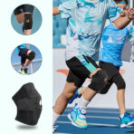 Knee Support Brace with Side Stabilizer for Women,Men Knee Wrap Compression for ACL, Meniscus Tear,Pain Relief（JD102KN） - Image 2