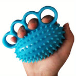 Hand Exercise Ball Finger Therapy Ball,Hand Grip Strengthener, Resistance Strength Trainer for Hand,Stress Grip Balls for Adults(JD005HE-2) (JD005HE-1)(JD005HE)