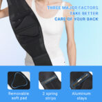 Back Brace for Lower Back Pain Women,Lumbar Support Belt with Lumbar Pad, Men Waist support for Herniated Disc,Sciatica(JD010B) - Image 7