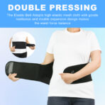 Back Brace for Lower Back Pain Women,Lumbar Support Belt with Lumbar Pad, Men Waist support for Herniated Disc,Sciatica(JD010B) - Image 5