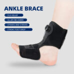 Adjustable Plantar Fascia Foot Drop Support with Dial for Orthopedic Ankle Stability and Injury Recovery（JD010A） - Image 2