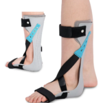 Ankle Foot Orthosis,Drop Foot Orthosis, Adjustable Ankle Stabiliser, Foot Support Correction Splint, for Foot Drop, Nerve Injury, Foot Position, Relieve Pain, Left Right（JD011F）