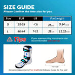 Ankle Brace, Foot Drop Orthosis,Breathable Ankle Splint Support, Walking Boot for Broken Foot（JD003F-1） - Image 4