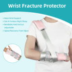 Adjustable Wrist Brace with Arm Sling,Carpal Tunnel Wrist Brace for Arthritis, Tendonitis, and Sprained Wrist,Wrist Support for Injured Radius Bone(JD100W) - Image 3