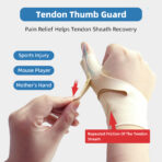 Adjustable Thumb Spica Splint,Thumb Wrist Brace for Women and Men,Hand Brace for Tendonitis, Arthritis, De Quervain，Tenosynovitis(JD035FS) - Image 2