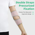 Elbow Brace,Tennis Elbow Support Lightweight And Breathable For All-Day Comfortable Support - For Left And Right Arms(JD010E) - Image 2