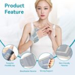Thumb Wrist Guard Sports Hand Wrist Guard with Compression Protection Aluminum Alloy Support Wrist Protector Big Finger(JD052FS) - Image 3
