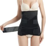 3 in 1 Postpartum Belly Band,Abdominal Support Girdle Recovery Belly/ waist/pelvis Belt,C-Section Breathable Belly Binder(JD103PB) - Image 2