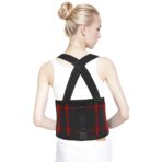 Lower Back Brace with Suspenders,Back Support Belt for Men Women,Adjustable Work Waist Support for Moving Construction Warehouse Heavy Lifting & other Industrial Activities Safety & Protection（JD005B）