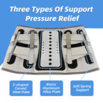 Back Support Brace for Women, Adjustable Lumbar Support for Herniated Disc,Sciatica, Scoliosis,Waist Wrap with Spring Stabilizers(JD050B) - Image 4