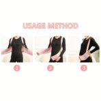Maternity Belly Band, Pregnancy Seat Belt for Back/ Pelvic/Hip Pain, Adjustable Prenatal Support Bands for Pregnant Women(JD013PB) - Image 7