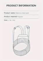 Maternity Belly Band, Pregnancy Seat Belt for Back/ Pelvic/Hip Pain, Adjustable Prenatal Support Bands for Pregnant Women(JD013PB) - Image 6