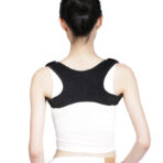 Upper Adjustable Back Posture Corrector Magnet Self-Heating Clavicle Support Back Straight Shoulders Brace Strap Correct(JD101P)