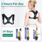 Posture Corrector For Men And Women Kids - Adjustable Upper Back Brace For Clavicle To Support Neck, Back And Shoulder(JD103P) - Image 3