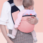 Mesh Breathable Baby Carrier Simple Scarf Baby Waist Stool Newborn Carrier Horizontal Bag Strap Baby Artifact(JD001BS) - Image 2