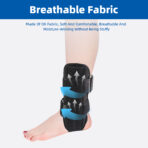 Adjustable Ankle Brace Splint,Foot Stabilizer for Ankle Fracture Recovery with Stirrup Support,One Size Fits All（JD002A） - Image 6