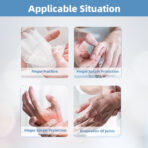 Trigger Finger Splint,Finger Splint Support, Try Out Mallet Finger,Middle Finger,Little Finger,Ring Finger, Index Finger Support, Broken Finger, Injured Sprained Finger Pain Relief (JD003FS) - Image 8