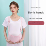 Adjustable Maternity Belt,Breathable One Piece Belly Support Band,Pregnancy Seat Belt for Relieves Abdominal and Back Pain(JD012PB) - Image 2