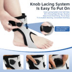 Ankle Stabilizer Foot Drop Splint Night Splint Ankle Foot Brace Splints for Drop Foot Wearable Shoe（JD001F） - Image 5
