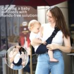 Kids Baby Carrier Soft Comfortable Toddler Sling Bag Wrap High Quality Infants Mommy Waist Stool Hip Seat(JD002BS) - Image 2