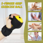 Hand Exercise Ball Finger Therapy Ball,Hand Grip Strengthener, Squeeze Stress Relief Balls, Resistance Strength Trainer for Hand,Stress Balls for Adults(JD002HE)) - Image 2