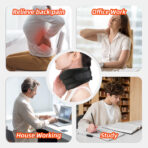 Removable and portable U-shaped foam neck pillow for cervical sleeping for Sleeping Neck Support Women & Men（JD010C） - Image 8