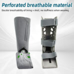Air Inflatable Fracture Walker Boot, Orthopedic Medical Walker Cast for Broken Toe Injuries, Sprained Ankles, Metatarsal Stress,Adjustable Achilles Tendon Boots（JD202A） - Image 6