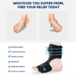 Adjustable Plantar Fascia Foot Drop Support with Dial for Orthopedic Ankle Stability and Injury Recovery（JD010A） - Image 8