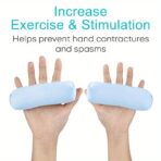 Finger Contracture Cushion Palm Finger Grips Splitter Anti Flaw Ulcer Pad Hand Grab Bar for Elderly Care(JD006HE) - Image 7