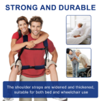 Adjustable Patient Lift Sling,Transfer Sling for Elderly and Patients,Reliable Lift Aid for Easy Mobility and Transfer,Medical Sling for Stairs and Shifts(JD101TB) - Image 6
