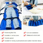 Positioning bed Pad with Handles,Hospital Transfer Belt Patient Sheet,Bed Pad for Easy Positioning and Transportation(JD003FA) - Image 2