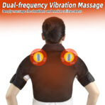 Electric heating shoulder guard cervical vertebra waistcoat sleeping warm shoulder heating therapy shoulder and neck hot compress shoulder pain massage artifact(JD001S) - Image 6