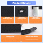 Middle Finger Splint,Broken Finger Brace for Fractures, Arthritis and Post-Surgery Recovery,Knuckle Stabilizer Trigger Pinky Hand Guard Protector(JD002FS) - Image 3