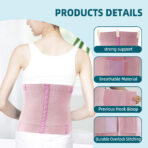 Belly Band,Abdominal Binder Post Surgery,Waist Trainer Belly Wrap for Postpartum Recovery,Belly Support and Waist Shaping(JD029PB) - Image 6