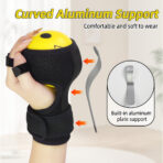 Hand Exercise Ball Finger Therapy Ball,Hand Grip Strengthener, Squeeze Stress Relief Balls, Resistance Strength Trainer for Hand,Stress Balls for Adults(JD002HE)) - Image 3
