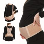Maternity Belt for Back and Abdomen Support, Adjustable Belly Support Bands for Pregnant,Women Prepartum Belly Band(JD011PB) - Image 7