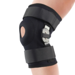 Hinged Adjustable Compression Knee Brace With Side Stabilizers And Patellar Gel Pads For Recovery Aid,Patellar Tendon, Arthritis, Basketball, Running, Hiking Knee Support（JD005KN）