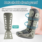 Air Inflatable Fracture Walker Boot, Orthopedic Medical Walker Cast for Broken Toe Injuries, Sprained Ankles, Metatarsal Stress,Adjustable Achilles Tendon Boots（JD202A） - Image 5