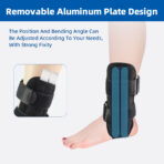 Adjustable Ankle Brace Splint,Foot Stabilizer for Ankle Fracture Recovery with Stirrup Support,One Size Fits All（JD002A） - Image 4