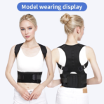 Back support Posture Corrector Men And Women Shoulder Lumbar Posture Corrector Adjustable Comfortable Back Correctors back Posture corrector(JD016P) - Image 7