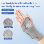 Wrist Brace for Carpal Tunnel, Wrist Support for Men and Women for Tendonitis Arthritis Sprains,Hand Brace Fits Left & Right Hand(JD002W) - Image 4