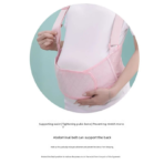 Adjustable Maternity Belt,Breathable One Piece Belly Support Band,Pregnancy Seat Belt for Relieves Abdominal and Back Pain(JD012PB) - Image 4