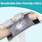 Adjustable Wrist Brace with Arm Sling,Carpal Tunnel Wrist Brace for Arthritis, Tendonitis, and Sprained Wrist,Wrist Support for Injured Radius Bone(JD100W) - Image 8