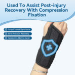 Adjustable Wrist Brace for Carpal Tunnel,Wrist Support for Men and Women,Thumb Brace for Tendinitis, Arthritis, Right Hand(JD101W） - Image 4